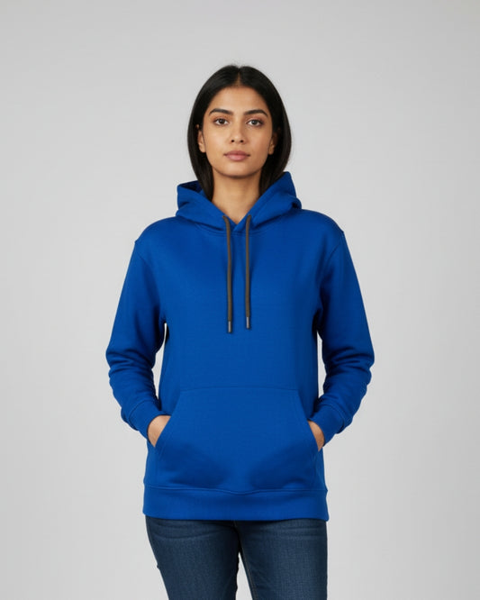 Plain Classic  Hoodie | For Man And Woman | Royal Blue