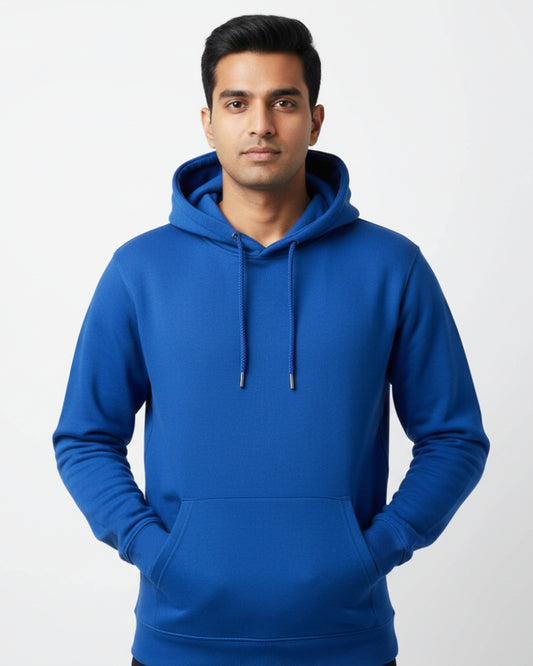 Plain Classic  Hoodie | For Man And Woman | Royal Blue