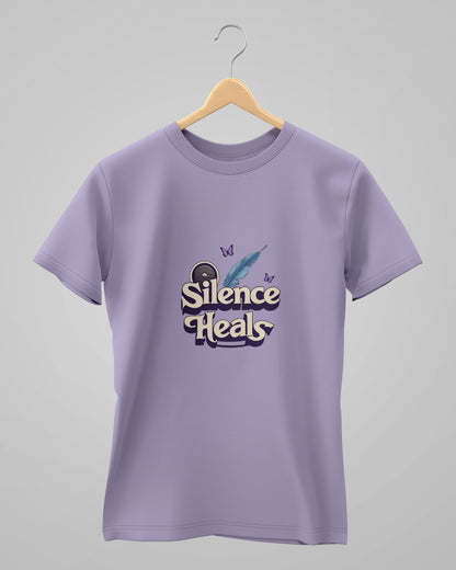 Silence Heals | Classic T-Shirt | For Man & Woman - AvaiYa Clothing's