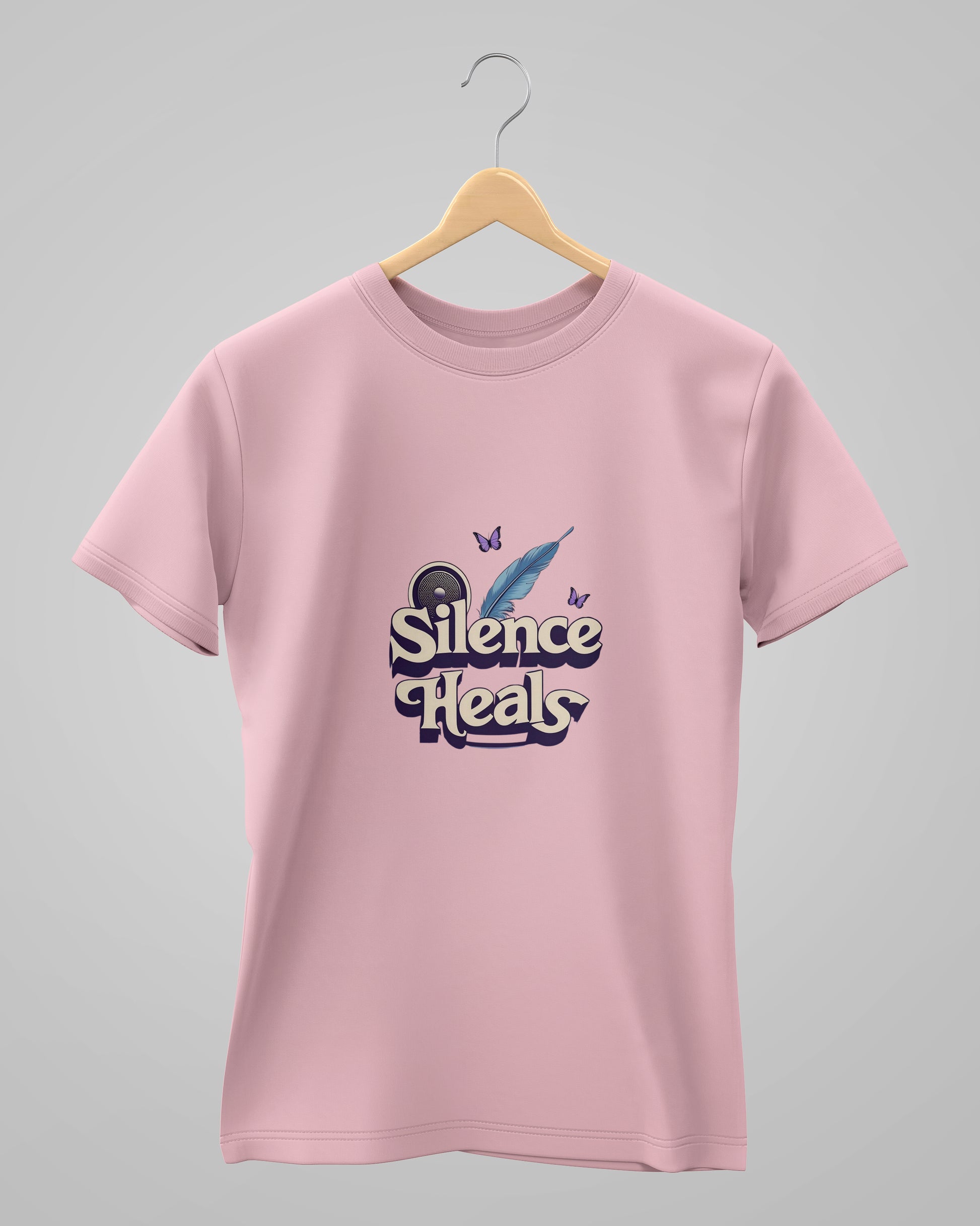 Silence Heals | Classic T-Shirt | For Man & Woman - AvaiYa Clothing's