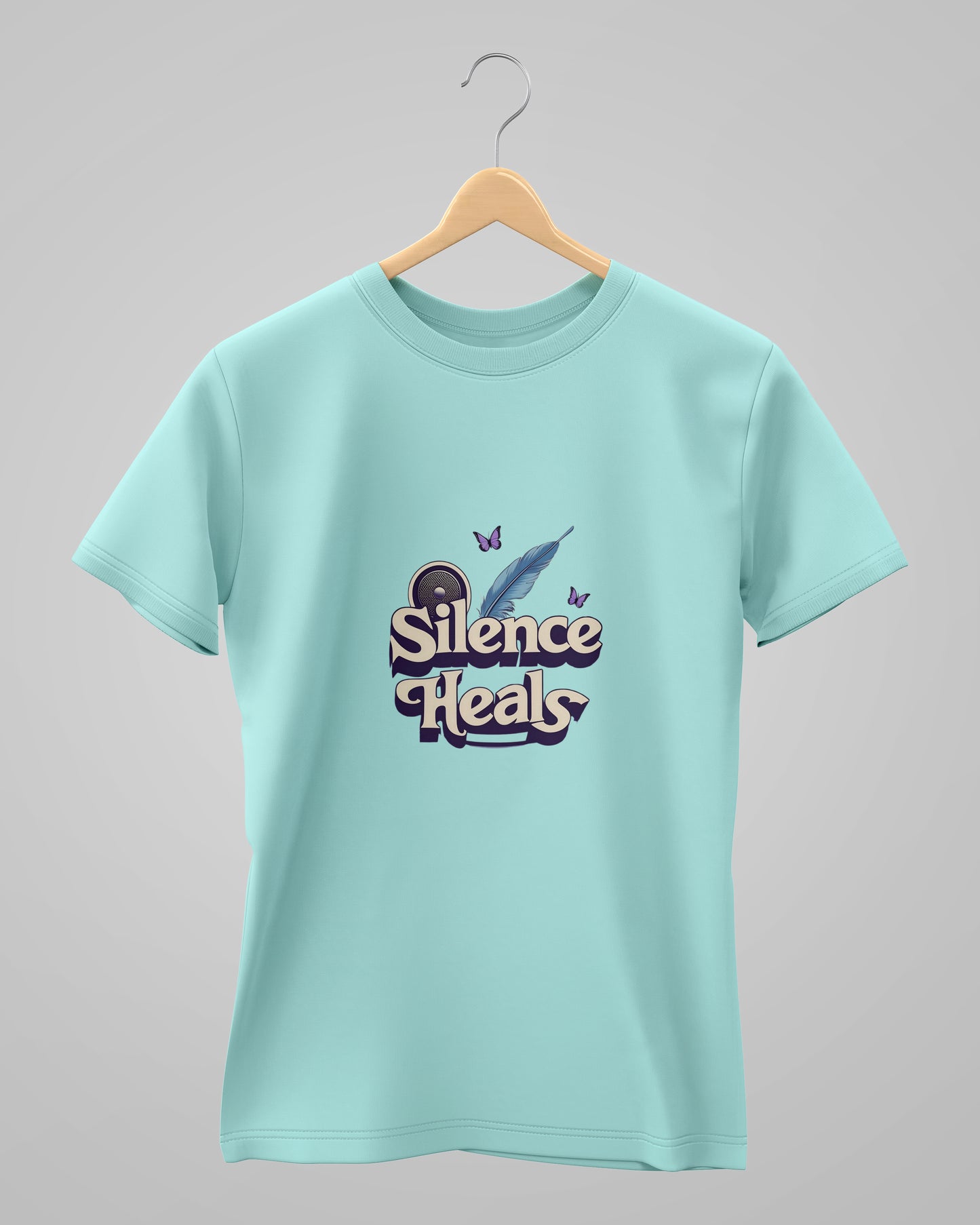 Silence Heals | Classic T-Shirt | For Man & Woman - AvaiYa Clothing's