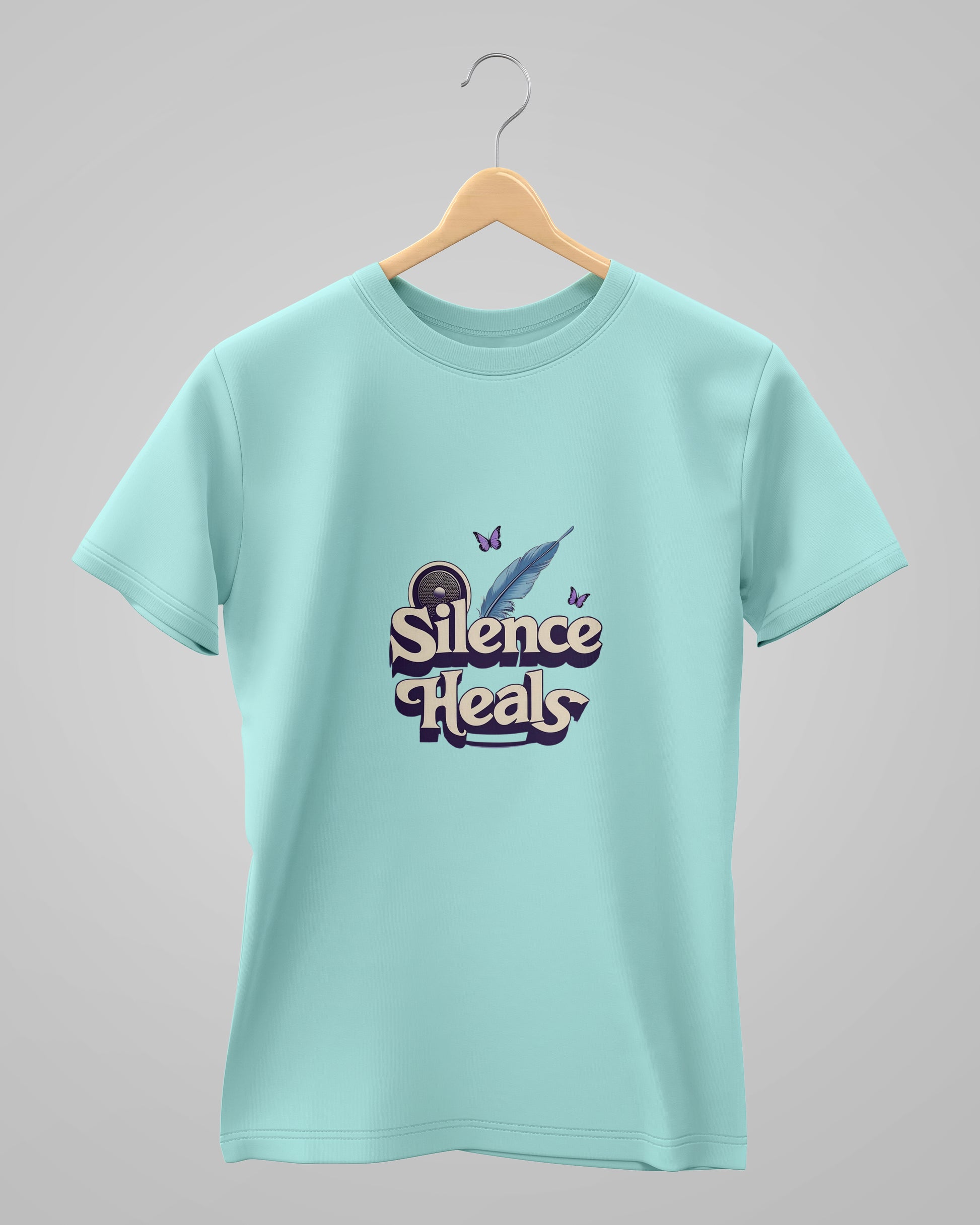 Silence Heals | Classic T-Shirt | For Man & Woman - AvaiYa Clothing's