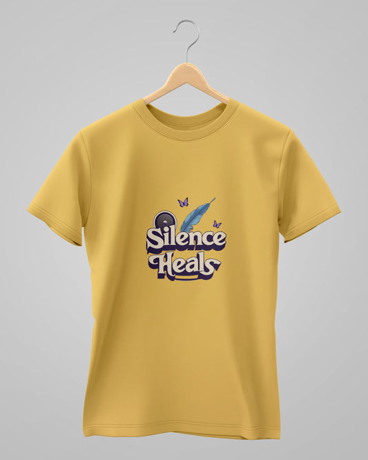 Silence Heals | Classic T-Shirt | For Man & Woman - AvaiYa Clothing's