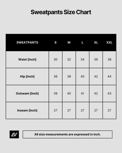 Avaiya's Sweatpants For Both Man & Women | Loose-fit | Off-White