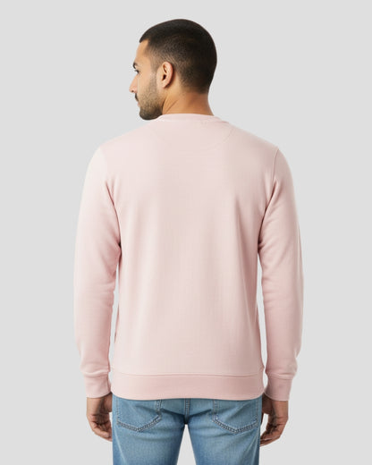 Plain Sweatshirt | Light Baby Pink | For Man & Woman