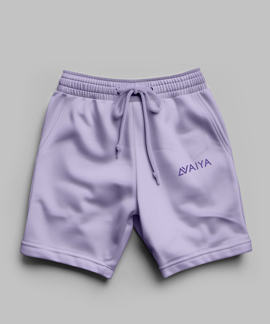 Avaiya Unisex Terry Shorts | For Man And Women | Lavender