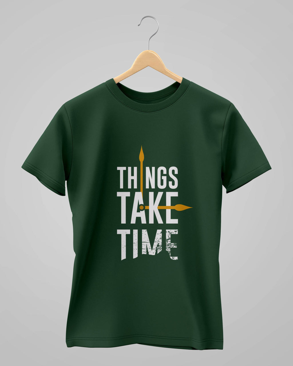 Things Take Time | Classic T-Shirt | For Man & Woman - Avaiya Clothings