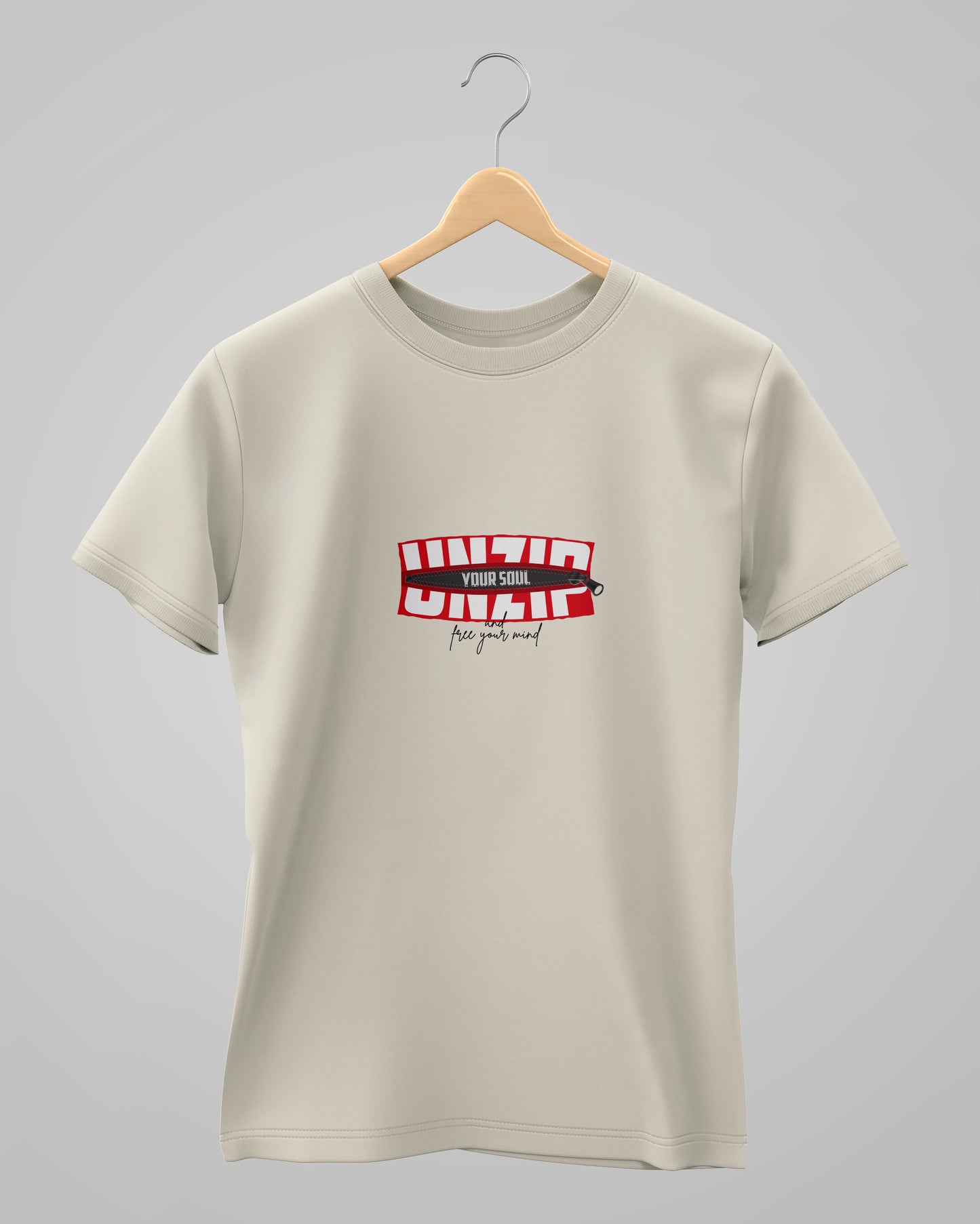 Unzip Your Soul | Classic T-Shirt | For Man & Woman - AvaiYa Clothing's