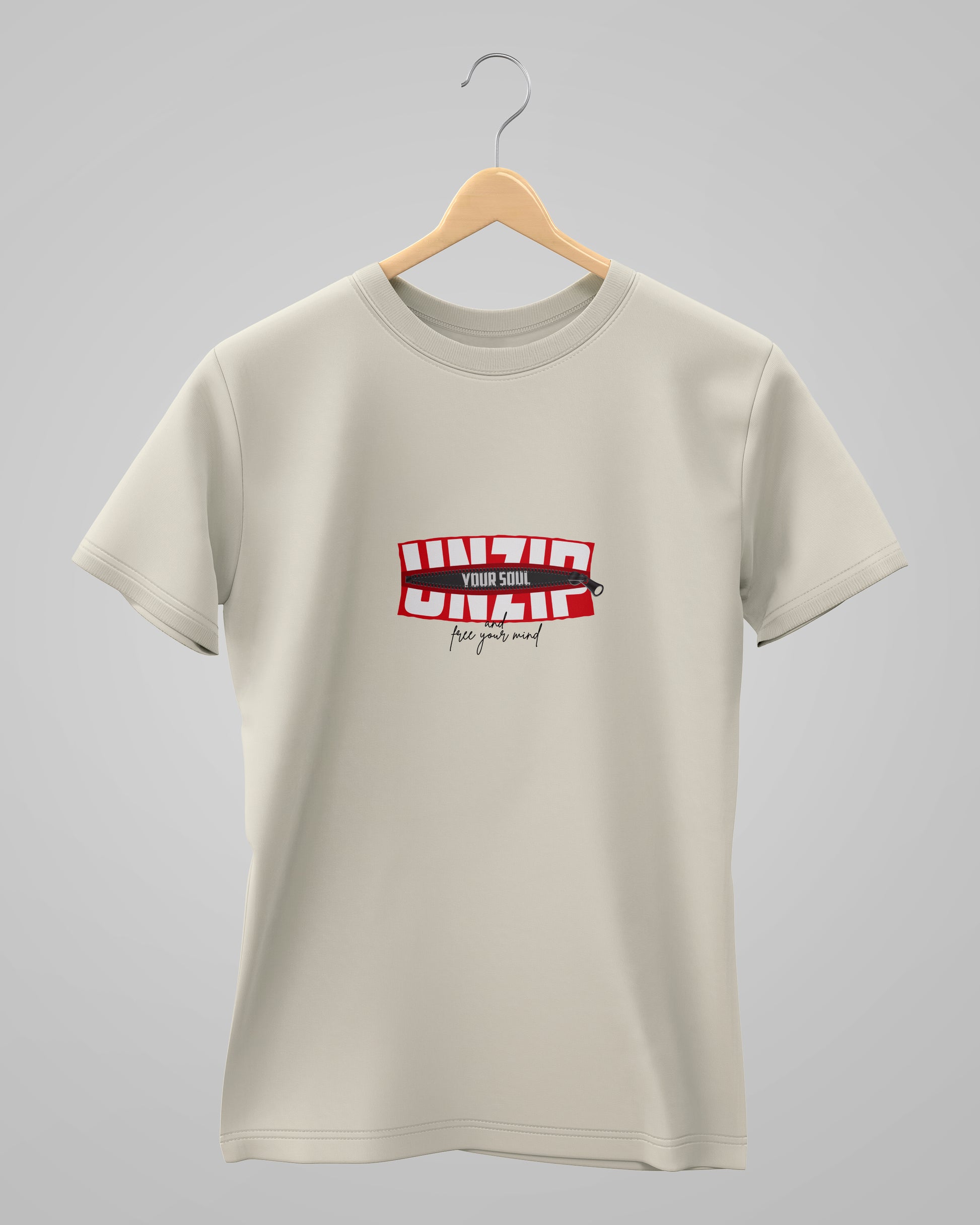 Unzip Your Soul | Classic T-Shirt | For Man & Woman - AvaiYa Clothing's