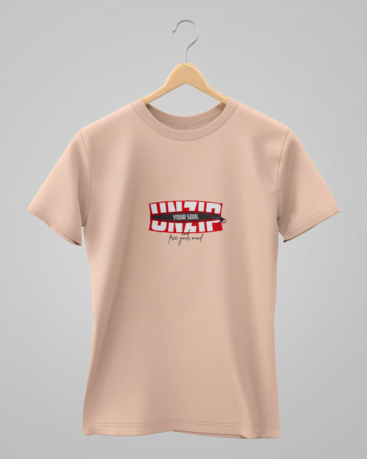 Unzip Your Soul | Classic T-Shirt | For Man & Woman - AvaiYa Clothing's