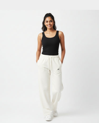 Avaiya's Sweatpants For Both Man & Women | Loose-fit | Off-White